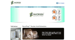 Desktop Screenshot of favorgen.com